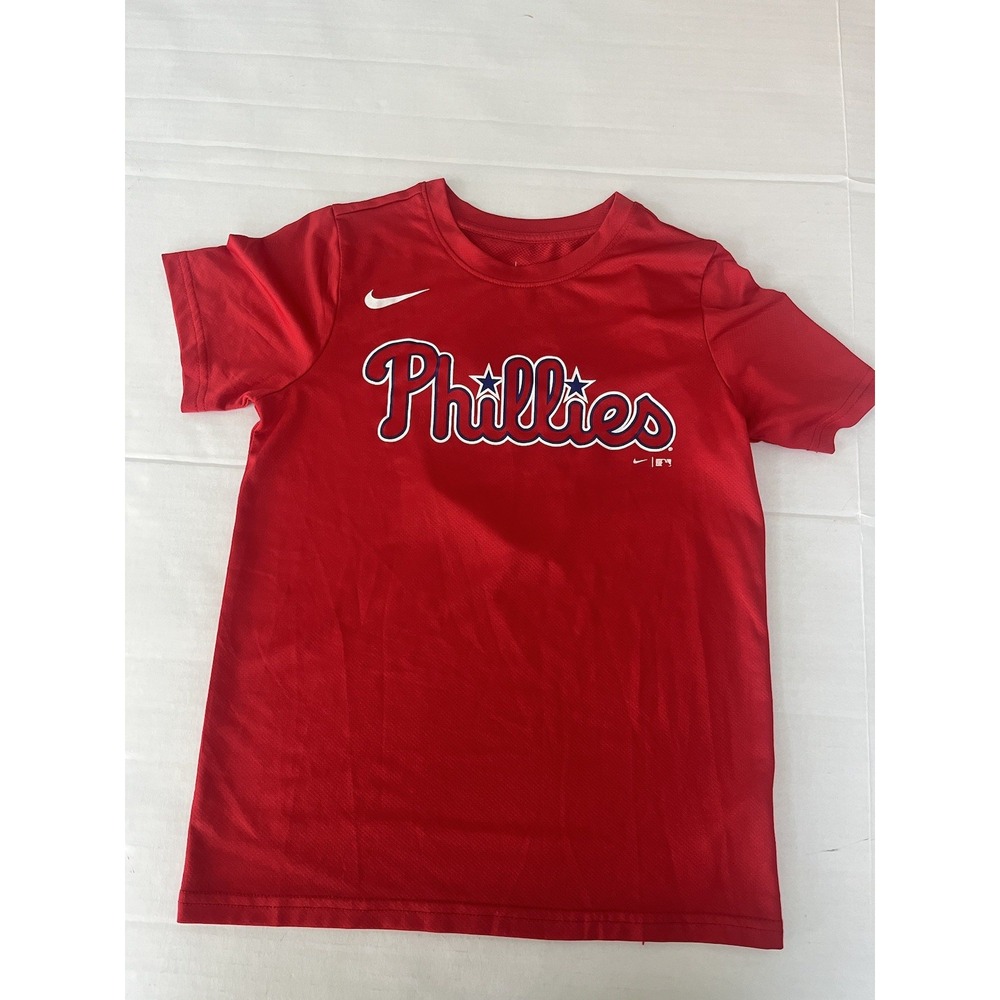 Nike Philadelphia Phillies Shirt Kids Small Tee MLB